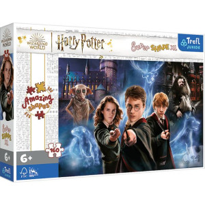 Puzzle 160el Super Shape XL Magiczny świat Harrego Pottera 50034 Trefl Juni