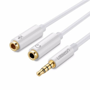 Ugreen Av141 Rozdzielacz Audio Aux Mini Jack 3,5 Mm (męski) Do Słuchawki
