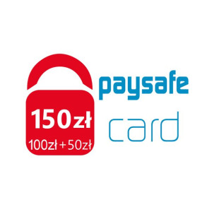 Paysafecard 150zł, Karta PSC 150 zł KOD