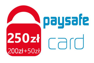 Paysafecard 250zł, Karta PSC 250 zł KOD