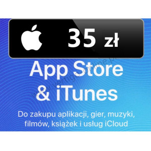 Apple Store iTunes 35 zł