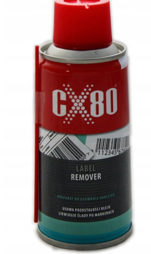 Cx 80 Label remover 150 ml płyn do usuwania naklejek