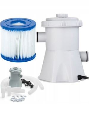 10w1 Pompa Filtrująca Do Basenu Zestaw Xxl + Filtr