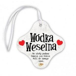 Zawieszki zawieszka na wódkę 20 sztuk