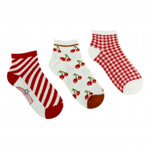 MORAJ Skarpety Casual WISIENKI 3-PARY SOCKS 35-38