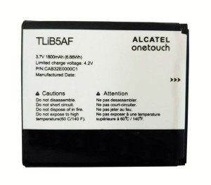 Bateria ALCATEL ONE TOUCH 1800 mAh TLIB5AF
