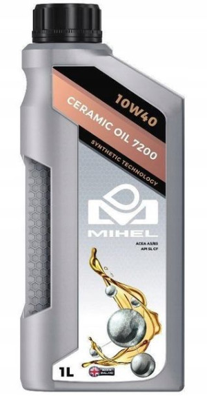Olej Ceramiczny Mihel Ceramic Oil 7200 10w40 1l