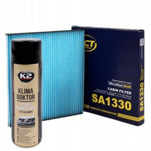 Filtr Kabinowy SCT SA1330 + Klima Doktor K2 500ml