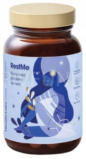 Health Labs RestMe sen odprężenie RELAKS 60 kaps.