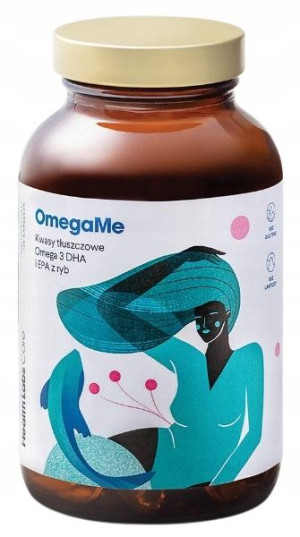 Health Labs Omegame Kwasy Omega 3 Epa Dha 120kap.