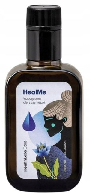 Olej Z Czarnuszki Wzbogacony 250 Ml - Health Labs