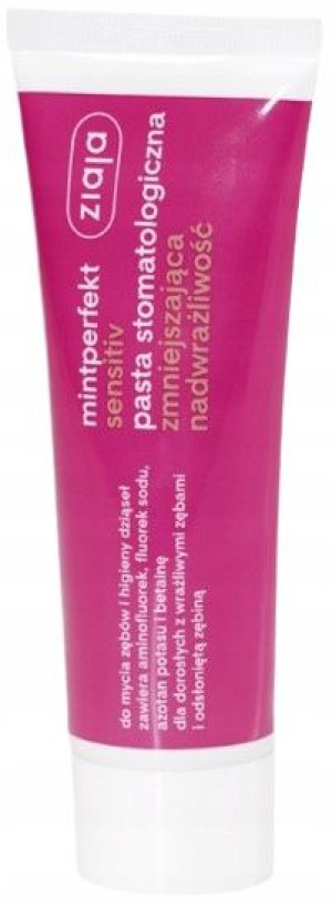mintperfekt SENSITIVE 75ml - pasta stomatologiczna