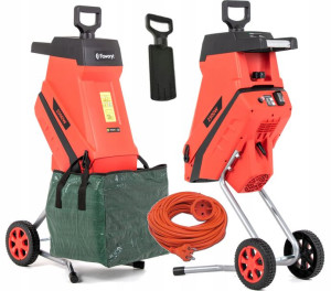 Rębak Rozdrabniacz Gałęzi Tarczowy 2500w 45mm +p