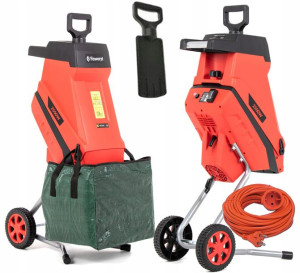 Rozdrabniacz Rębak Gałęzi Tarczowy 2500w 45mm +p