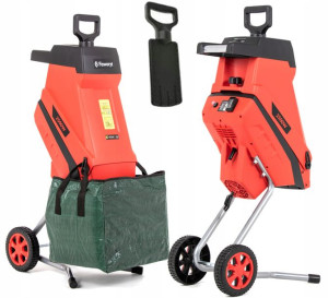 Rębak Rozdrabniacz Gałęzi Tarczowy 2500w 45mm 25l