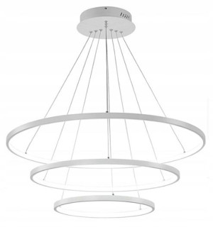 Lampa wisząca SILVA V ring 60/80/100cm modern LED 96W Wobako