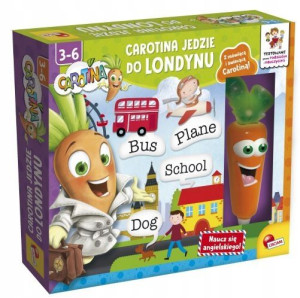Carotina Jedzie do Londynu nauka angielski pióro