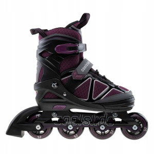 Rolki rekreacyjne Coolslide Butters regulowane 35-