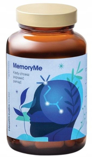 HEALTH LABS MemoryMe GOTU KOLA Bacopa DOBRA PAMIĘĆ