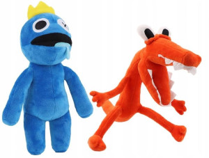 2x Maskotka Rainbow Friends Roblox Pluszak Zabawka