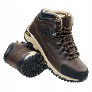 Buty trekkingowe Hi-Tec Lotse Mid Wp brązowe 45