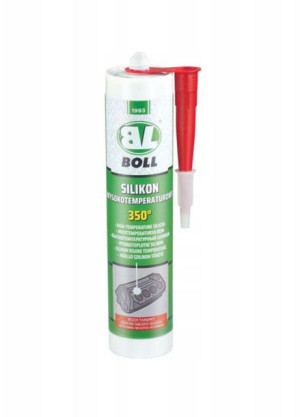 Silikon wysokotemperaturowy Boll 0070103 czerwony 290 ml