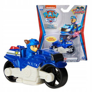 Psi Patrol True Metal Moto Pups Motocykl Chase 3+