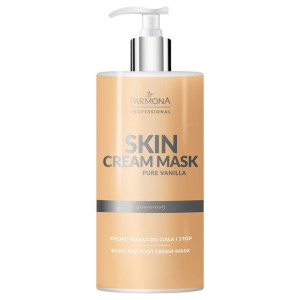 Farmona Skin Cream Mask Pure Vanilla Kremo - Maska Do Ciała I Do Stóp