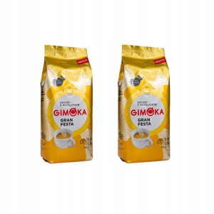 2x Gimoka 1kg Gran Festa Kawa Ziarnista