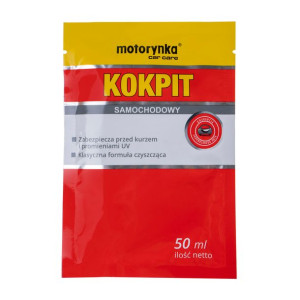 Szampon  samochodowy z woskiem "Motorynka" - saszetka 50 ml.