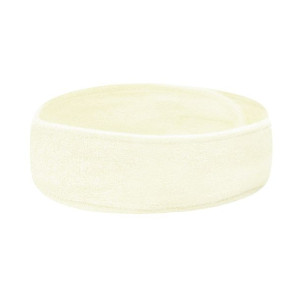 Opaska Frotte Kremowa