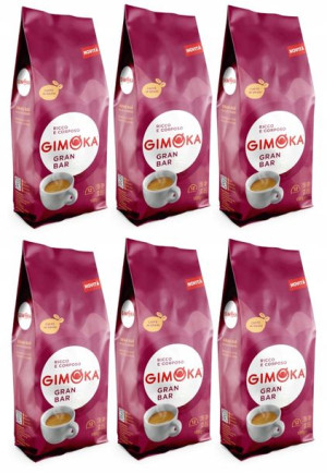 Kawa ziarnista Gimoka Gran Bar 6x1kg