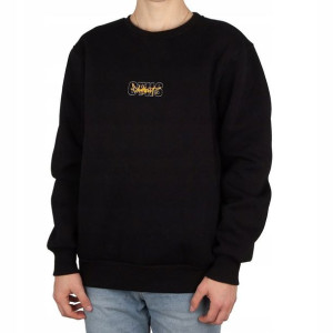 Bluza bez kaptura Chillout Tager CN czarna MID L