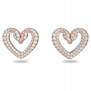 SWAROVSKI - Kolczyki Una White ROS