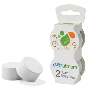 Nakrętki Sodastream do butelek PET 2 sztuki BIAŁE