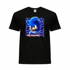 Koszulka dziecięca SONIC 110/122 cm POLSKI PRODUKT