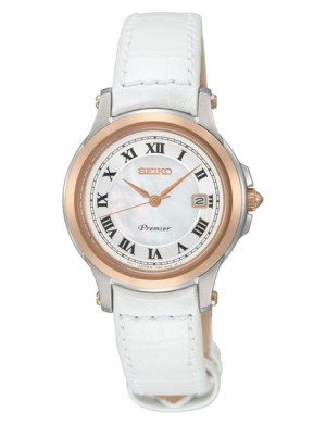 Zegarek marki Seiko model SXDE42 kolor Biały. Akcesoria Damskie. Sezon: Cał