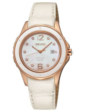 Zegarek marki Seiko model SXDE82 kolor Biały. Akcesoria Damskie. Sezon: Cał