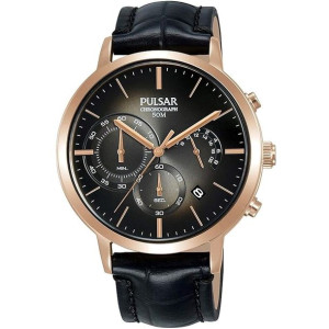 Zegarek marki Pulsar model PT399 kolor Czarny. Akcesoria Męskie. Sezon: Cał