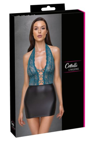 Dress black/teal M