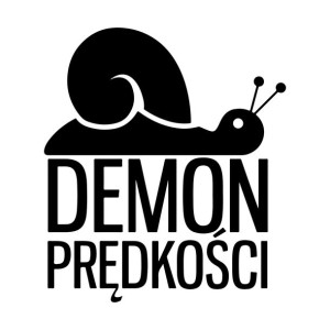 Naklejka na ścianę napis DEMON PRĘDKOŚCI 10 cm