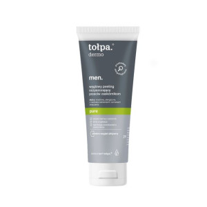 TOŁPA Węglowy peeling dla mężczyzn oczyszczający przeciw zaskórnikom 100 ml