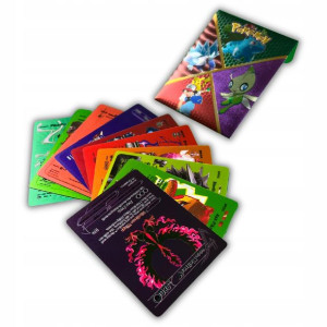 Pokemon Saszetka Z Kartami 10 Szt Kolorowe Mix