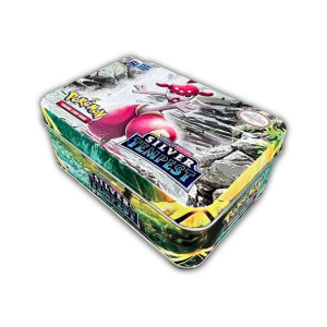 Pokemon Metalowa Puszka Box Z Kartami 42+1 Holo