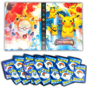 Pokemon Zestaw Album 3d Na 240 Kart + 10 Saszetek