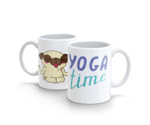Kubek 300ml Joga Namaste Yoga Time v6