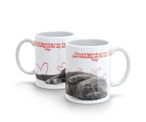 Kubek 300ml dla Kociarzy Kot Kotek LoveCatB2 v9