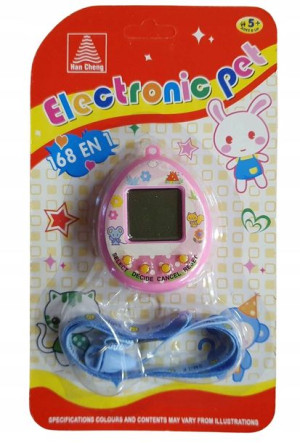 Tamagotchi Zwierzątko Jajko Kultowa Gra Rożowa
