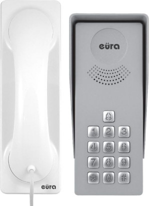 Domofon ''eura'' Adp-36a3 ''ingresso Bianco'' - 1-rodzinny,