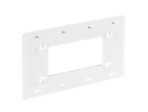 Support poczwórny 4M pod gniazda do listew elektroinstalacyjnych 90x60